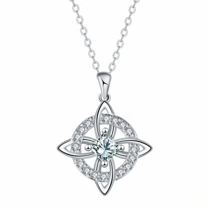 Mystical Birthstone Witches Knot Necklace – 🔮💞Protect Your Loved Ones