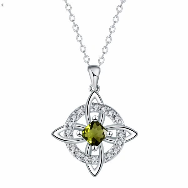 August / Peridot Crystal