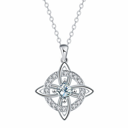 Mystical Birthstone Witches Knot Necklace – 🔮💞Protect Your Loved Ones