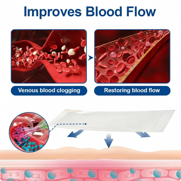 🏆🏆🇬🇧👨‍⚕️✅Natravor® VeinEase Microneedle Care Patch⚡Instant Relief, Long-Term Results