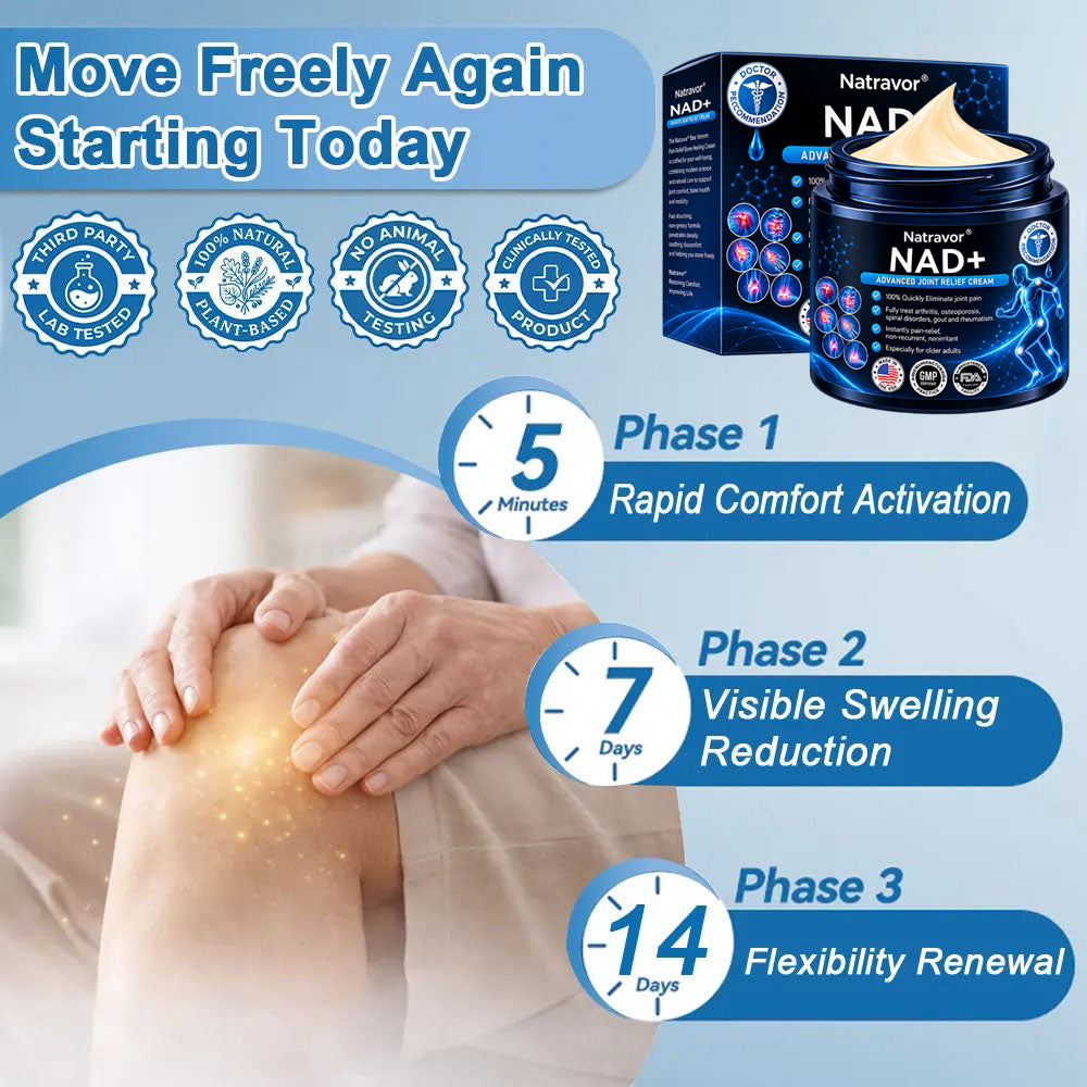 Official Store:  🦵𝐍𝐚𝐭𝐫𝐚𝐯𝐨𝐫™ NAD+ Advanced Anti-Aging Joint Relief Cre am (Specially for mature adults & recommended for daily joint care)🔥𝑳𝒂𝒔𝒕 𝒅𝒂𝒚 𝒑𝒓𝒐𝒎𝒐𝒕𝒊𝒐𝒏 7𝟎% 𝒐𝒇𝒇