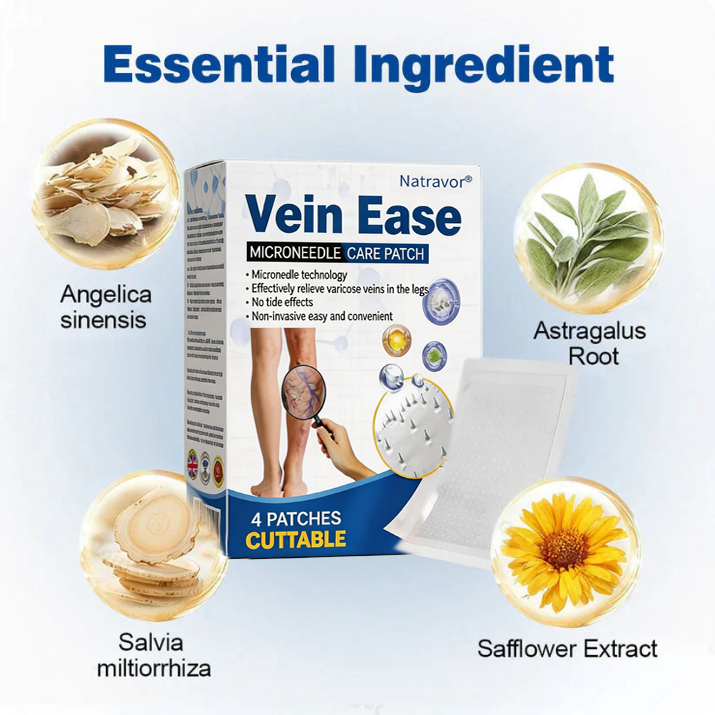 🏆🏆🇬🇧👨‍⚕️✅Natravor® VeinEase Microneedle Care Patch⚡Instant Relief, Long-Term Results